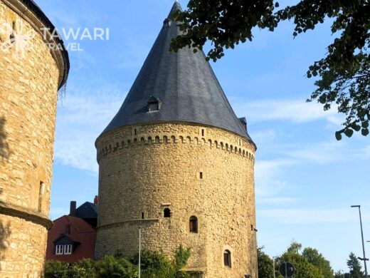 Vieille ville ruelles médiévales pavées Goslar Basse-Saxe visite immersive Tawari Travel